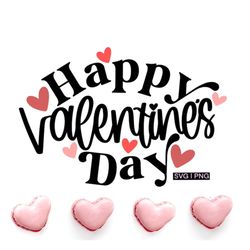 Happy Valentine's day svg, valentine decor svg, valentine's day svg, love mug svg, hand lettered svg, valentine sign svg