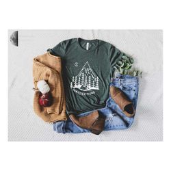 Wander More Shirt, Travel Tee, Wanderlust Shirt, Glamping Tee, Camping-Hiking-Backpacking-Adventure-Outdoor Shirt, Explo