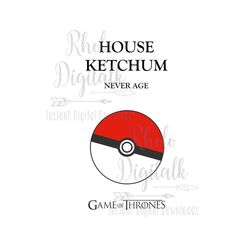 House of Ketchum-Instant Digital Download