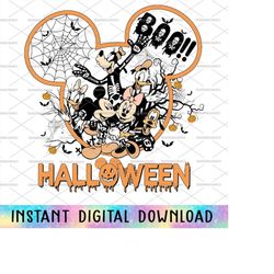 Halloween Skeletons Png, Boo Png, Mickey and Friend Halloween, Halloween Png, Trick Or Treat, Spooky Season, Halloween C