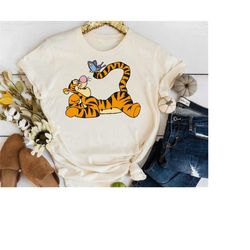 Disney Tigger with Butterfly Shirt, Winnie The Pooh Shirt, Disney Tigger Shirt, WDW Disneyland Matching Family Shirt, Ma