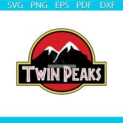 Twin Peaks Jurassic Park Funny Place Svg