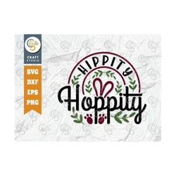 Hippity Hoppity SVG Cut File, Bunny Paw Svg, Bunny Bandana Svg, Bunny Lover Svg, Bunny Gift Svg, Bunny Quote Design, TG