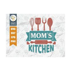 Mom's Kitchen Svg Cut File, Chef Hat Svg, Rolling Pin Svg, Grandmas Kitchen Svg, Chef Svg, Cooking Svg, Kitchen Quote De