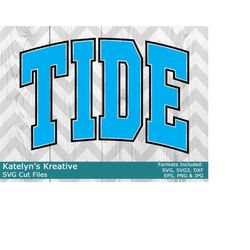 Tide Arched SVG Files