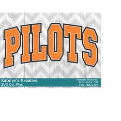 Pilots Arched SVG Files