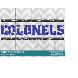 Colonels Distressed SVG Files