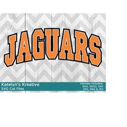 Jaguars Arched SVG Files