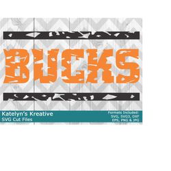 Bucks Distressed SVG Files