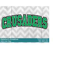 Crusaders Arched SVG Files