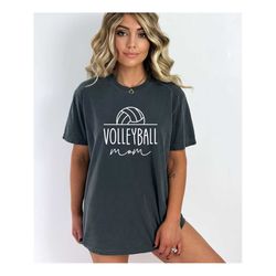 Comfort Colors Volleyball Mom Shirt, Volleyball Mom Shirt, Cute Mom Shirt, Volleyball Mom Gifts, Game Day Shirt, Funny V