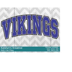 Vikings Arched SVG Files