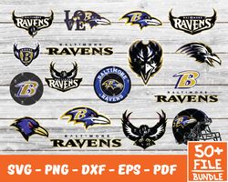 Baltimore Ravens Svg , Football Team Svg, Cricut, Digital Download ,Team Nfl Svg 08