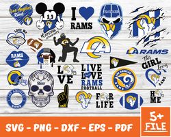 Los Angeles Rams Svg , Football Team Svg, Cricut, Digital Download ,Team Nfl Svg 41