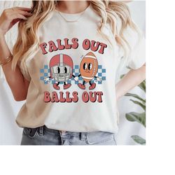 falls out balls out football png, football game day png, vintage thanksgiving png, football png, retro fall png, 2023 ha
