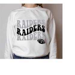 Raiders SVG PNG, Stacked Raiders svg,Raiders Shirt svg,Raiders Cheer svg,Raiders Vibes svg,Raiders Mascot,Raiders Footba