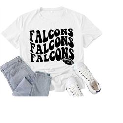 Falcons SVG PNG, Stacked Falcons svg,Falcons Shirt svg,Falcons Cheer svg,Falcons Vibes svg,Falcons Mascot svg,Falcons Fo