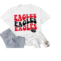 Eagles SVG PNG, Stacked Eagles svg,Eagles Shirt svg,Eagles Cheer svg,Eagles Vibes svg,Eagles Mascot svg,Eagles Pride svg