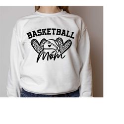 basketball mom svg,basketball svg,basketball shirt svg,basketball heart svg,leopard heart svg,basketball school team svg