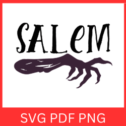 Salem Direction Svg | Salem Svg | Halloween Svg | Halloween Witch | Halloween Design