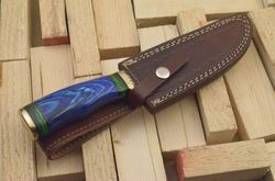 CUSTOM MADE/FORGED DAMASCUS BOWIE KNIFE Best Christmas Gift