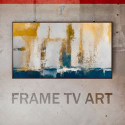 Samsung Frame TV Art Digital Download, Frame TV Art Abstraction, Frame TV Contemporary Art, Textured Painting, Textured