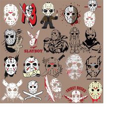 Horror movie Jason 130file Halloween Scream Spooky Design PNG, Halloween svg, Groovy sublimation, Retro Halloween, Subli