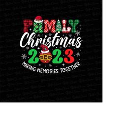Family Christmas 2023 Png, Christmas Shirts 2023 Png, Custom Name Christmas Shirt, Family Christmas Shirts Png