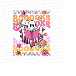 Ghost Reading Book PNG Bundle, Ghost Books Png, Books Halloween Png, Boo Reading Books Png, Gift For Bookish, Book Nerd,