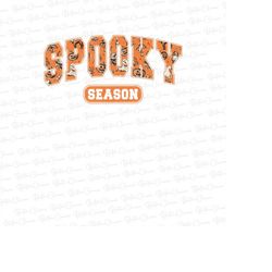 Retro Spooky Season PNG, Spooky Season Png, Halloween Png, Groovy Halloween png, Spooky Season Distressed, Spooky png, R