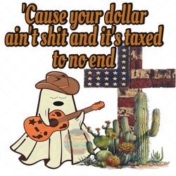 Oliver Anthony Cute Singing, Western Sublimation png