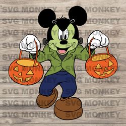 Jack o Land Halloween Svg, Halloween Pumpkin Svg, Mouse Halloween, Hello Fall, Pumpkin Season Svg, SVG, EPS, DXF, PNG