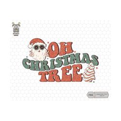 Oh Christmas Tree Png, Merry And Bright Png, Trendy Christmas Png, Merry Christmas Png, Santa Claus Png, Holiday Winter