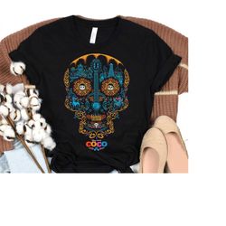 Coco Disney Coco Sugar Skull T-Shirt, Disney Coco Shirt, Disneyland Family Matching Shirts, Magic Kingdom Shirt, Epcot T