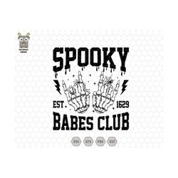 Halloween SVG Png, Spooky Babes Svg, Salem SVG png, Witchy Designs, Witch SVG,Vintage png, Spooky Svg,Halloween Designs,