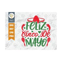 feliz cinco de mayo svg cut file, sombrero svg, 5 may svg, maracas svg, mexican svg, mexican celebration day, mexican qu