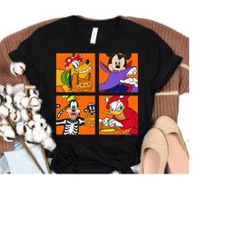 Disney Mickey Mouse and Friends Surprise Halloween T-Shirt, Halloween Squad Shirt, Disneyland Halloween Party Matching F