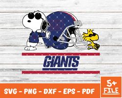 New York Giants Snoopy Nfl Svg , Snoopy  NfL Svg, Team Nfl Svg 24