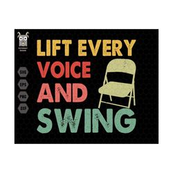 Folding Chair Svg, Lift Every Voice Svg, And Swing Svg, Trending Shirt Svg, Montgomery Chair Svg, Digital Files, Cricut