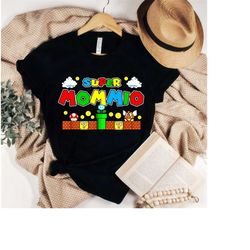Supper Mommio Shirt, Cute Mom Shirt, Matching Super Daddio Mommio Kiddo, Mothers Day Shirt, Mothers Day Gift,Happy Mothe