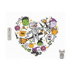 Trendy Halloween Png, Halloween Clipart Png, Halloween Png, Funny Halloween Png, Halloween Sublimation, Fall, Witch, Gho