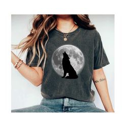 Wolf Shirt Howling Wolf Floral Wolf Wolf Lover Gift Animal Lover Shirt Dog Lover Shirt Wolf Girl Wolves Gifts   Animals