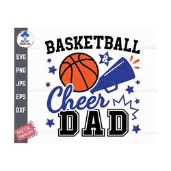 basketball and cheer dad svg, basketball cheer dad svg, proud cheer dad svg, basketball family shirt svg, dad basketball