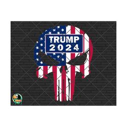 Trump Punisher SVG | Trump SVG | Trump 2024 Svg | Trumpisher | Patriotic Svg | PNG | printable vector | Trump Cut file |
