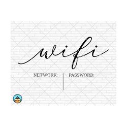 Wifi Password Svg, Wifi Svg, Wifi Password sign svg, Welcome Svg, Home Decor Svg, Be Our Guest Svg, Sign Making Cricut S