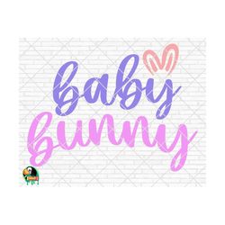 Baby Bunny SVG, Easter Svg, Spring Svg, Easter Design for Shirts, Easter Quotes, Easter Cut Files, Cricut, Silhouette, P