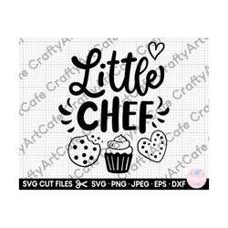 little chef svg png dxf eps chef svg for kids