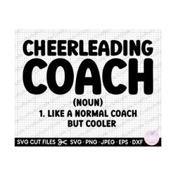 cheerleading coach svg for cricut shirts cheerleader coach svg png