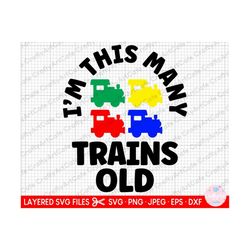 4th birthday boy train lover svg png cricut model trains
