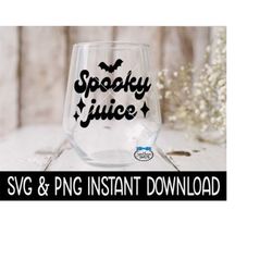 Halloween SVG, Halloween PNG, Spooky Juice SVG PnG Instant Download, Cricut Cut File, Silhouette Cut Files, Download, Pr
